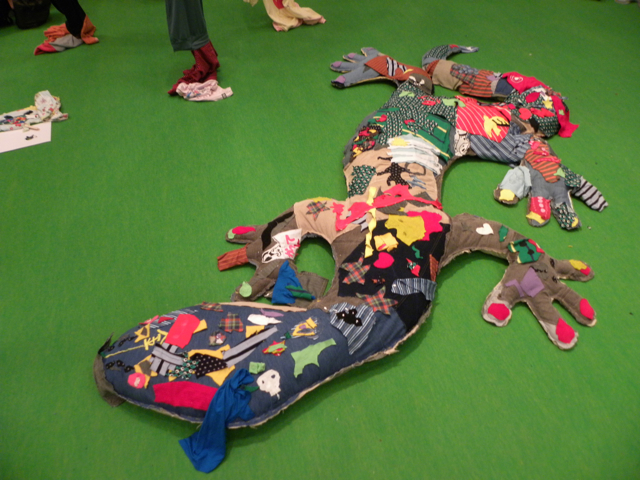 56日色のとかげ（1日め）